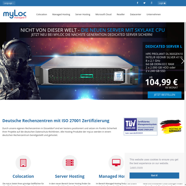 Скриншот Myloc.de